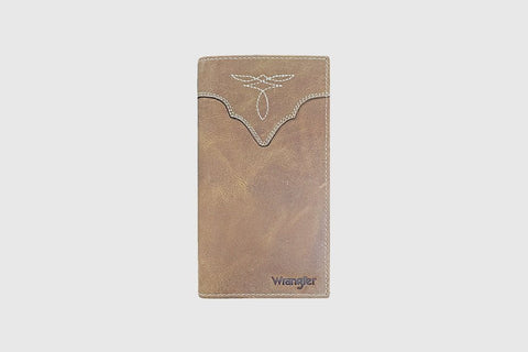 Wrangler Crazy Horse Tan Rodeo Wallet