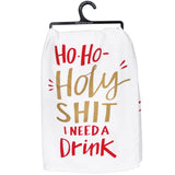 Dish Towel-I Need A Drink