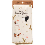 Dish Towel-Love of Goats