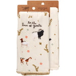 Dish Towel-Love of Goats
