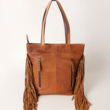 American Darling Hair-On Hand Tooled Tote
