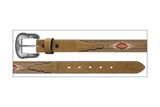 Wrangler Girl's Tan Aztec Belt
