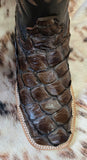 Cowtown Brown Pirarucu Boot