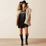 Ariat Women's Faux Fur Coat