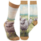 White Sheep Socks