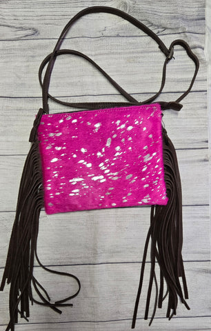 American Darling Pink Acid Hair On Purse