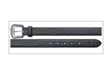 Wrangler Boy's Black Ostrich Print Belt