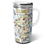 Illinois Travel Mug