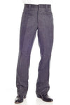 Circle S Mens Heather Gray Polyester Ranch Dress Pants