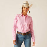 Ariat Women's Team Kirby Solid Pink Shirt