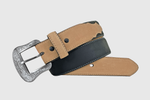 Wrangler Crazy Horse Black & Tan Belt