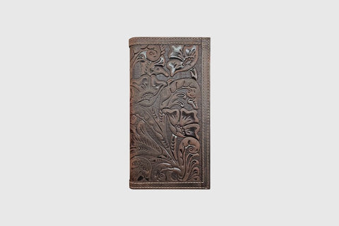 Wrangler Texas Rose Brown Rodeo Wallet
