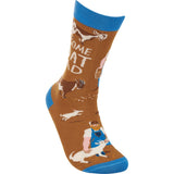 Awesome Goat Dad Socks