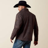Ariat Men’s Brown Patriot Flag Softshell Jacket