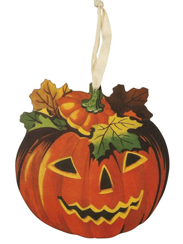 Retro Pumpkin Sign