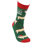 Baaaa Humbug Socks