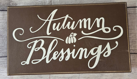 Autumn Blessings