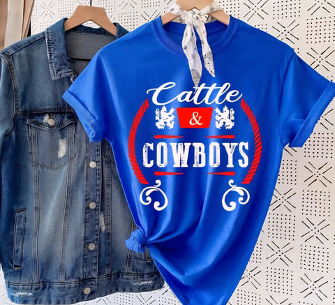 Cattle & Cowboys Tee