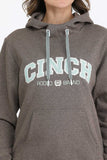 Cinch Women's Logo Hoodie-Brown