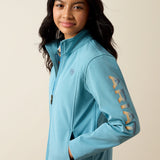 Ariat Girl's Artic Blue Softshell Jacket