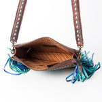 American Darling Horse Feather Cross Body