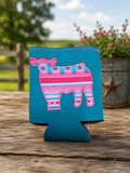 Steer Appliqué Koozie