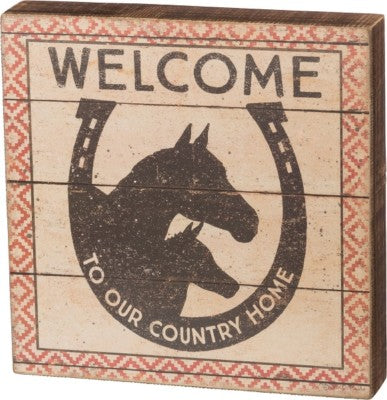 Welcome To Our Country Home