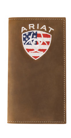 Ariat American Flag Rodeo Wallet
