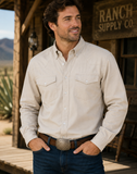 Tan Oxford Shirt