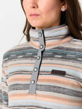 Cinch Women's Striped Polar Fleece Pullover