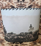 Ranch Gathering Lampshade Oval