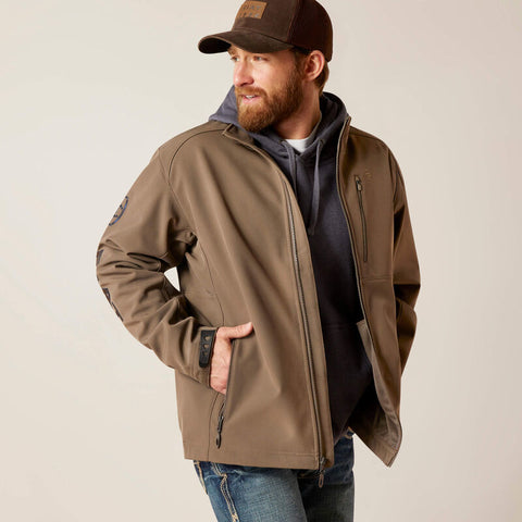 Ariat Men's Logo 2.0 Banyan Bark Softshell Jacket