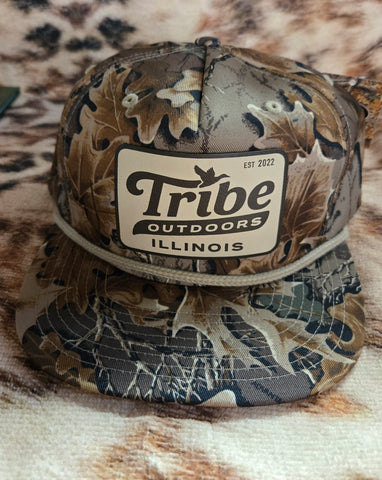 Tribe Outdoors Realtree Camo Rope Cap