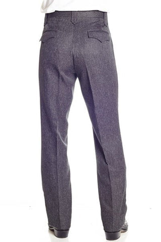 Circle S Mens Heather Navy Polyester Ranch Dress Pants