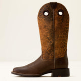 Ariat Women’s Round Up Ryder Distressed Leopard Boot