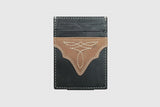 Wrangler Crazy Horse Black Front Pocket Wallet