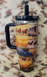 Golden Sunset Tumbler
