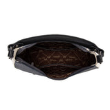 Wrangler Western Contrast Stitch Chevron Hobo Shoulder Bag - Dark Jean