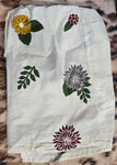 Dish Towel-Autumn Leaves & Pumpkins
