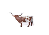 Little Buster Texas Longhorn Steer Red/White