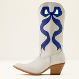 Ariat Women's Beaux Ivory & Blue Boot
