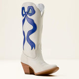 Ariat Women's Beaux Ivory & Blue Boot