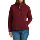 Cinch Women's Burgundy Bonded Softshell Jacket