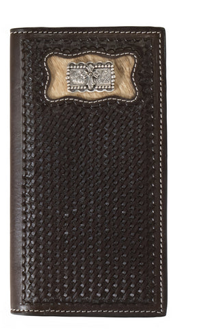 Basket Weave Rodeo Wallet