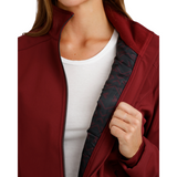 Cinch Women's Burgundy Bonded Softshell Jacket