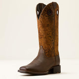 Ariat Women’s Round Up Ryder Distressed Leopard Boot