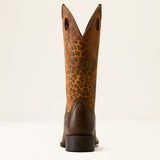 Ariat Women’s Round Up Ryder Distressed Leopard Boot