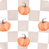 Swig Pumpkin Check Iced Cup Coolie-Large