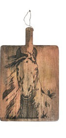 Large Horse Head Chopping Board