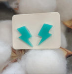 Lightning Bolt Acrylic Earrings